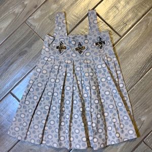 Size 6x Mellow dress with jewel embellishments.